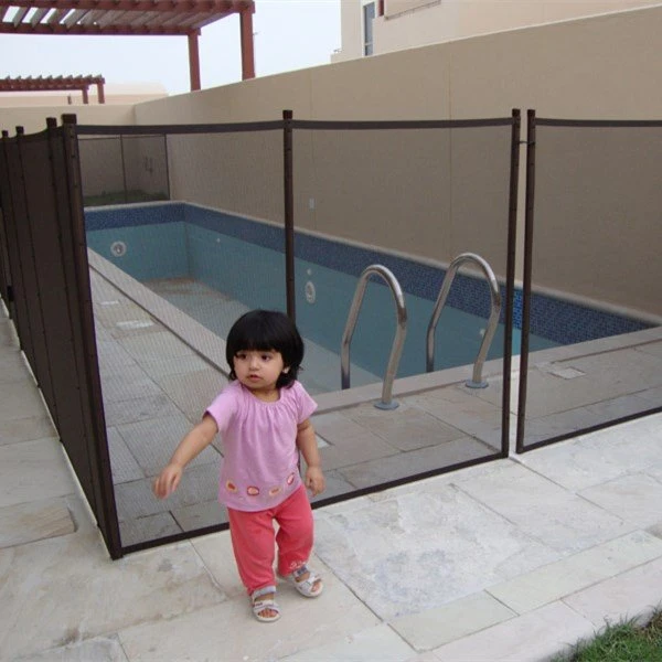 Sou entènèt jwèt Pool Fence Kid Safe